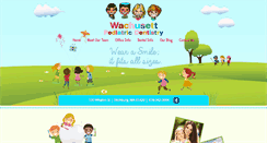 Desktop Screenshot of dentalhealth4kids.com